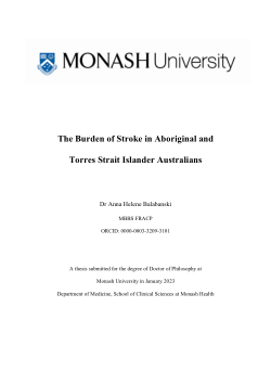 The Burden of Stroke in Aboriginal and Torres Strait Islander Australians