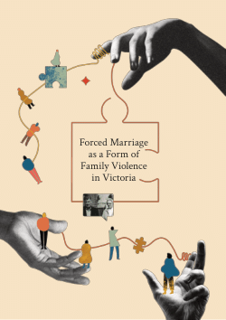 Forced Marriage as a Form of Family Violence in Victoria