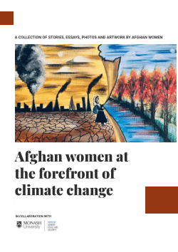 Afghan Women at the Forefront of Climate Change