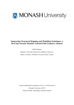 Integrating Structural Mapping and Modelling Techniques: a first step towards Machine-Assisted Fold Geometry Analysis