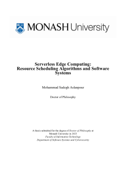 Serverless Edge Computing: Resource Scheduling Algorithms and Software Systems