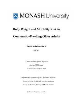 Body Weight and Mortality Risk in Community-Dwelling Older Adults