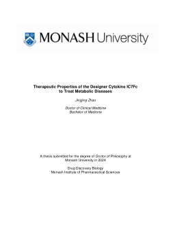Therapeutic Properties of the Designer Cytokine IC7Fc to Treat Metabolic Diseases