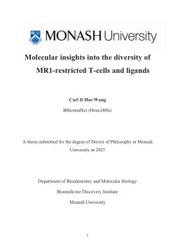 Molecular insights into the diversity of MR1-restricted T-cells and ligands