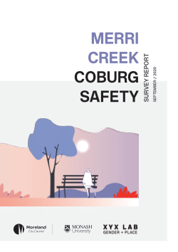 Merri Creek Coburg Safety Survey Report