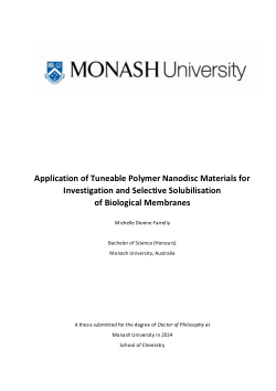 Application of Tuneable Polymer Nanodisc Materials for Investigation and Selective Solubilisation  of Biological Membranes