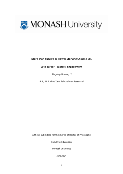 More than Survive or Thrive: Storying Chinese EFL Late-career Teachers’ Engagement