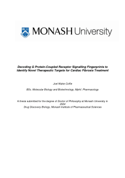 Decoding G Protein-Coupled Receptor Signalling Fingerprints to Identify Novel Therapeutic Targets for Cardiac Fibrosis Treatment