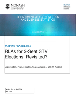 RLAs for 2-Seat STV Elections: Revisited