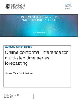 Online Conformal Inference for Multi-Step Time Series Forecasting