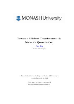 Towards Efficient Transformers via Network Quantization