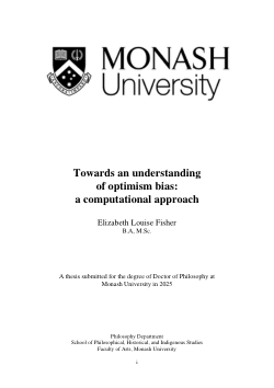 Towards an understanding of optimism bias: a computational approach