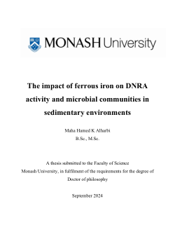 The impact of ferrous iron on DNRA activity and microbial communities in sedimentary environments