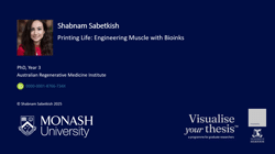 Printing Life: Engineering Muscle with Bioinks