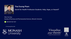 GenAI for Health Profession Students: Help, Hype or Hazard?