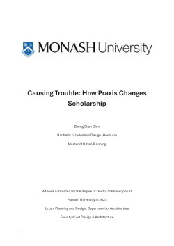Causing Trouble: How Praxis Changes Scholarship