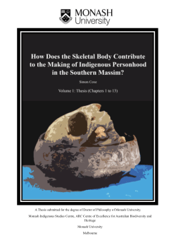 How does the skeletal body contribute to the making of Indigenous personhoods in the Southern Massim?
