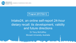 Intake24-AUS Food List