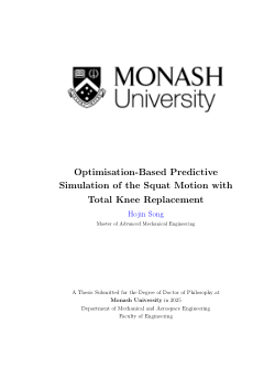 Optimisation-Based Predictive Simulation of the Squat Motion with Total Knee Replacement