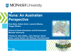 Nuna: An Australian Perspective