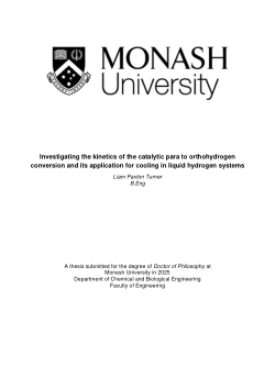 Investigating the kinetics of the catalytic para to orthohydrogen conversion and its application for cooling in liquid hydrogen systems