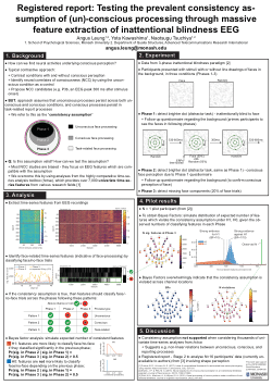 Testing the prevalent consistency assumption of (un)-conscious processing through massive feature extraction of inattentional blindness EEG