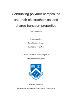 Conducting polymers: synthesis, properties and applications picture
