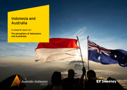 Australia Indonesia Perceptions Report 2016