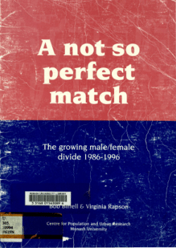 A not so perfect match: the growing male/female divide 1986-1996