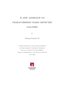 A new approach to characterising radio detected galaxies