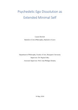 Psychedelic Ego Dissolution as Extended Minimal Self