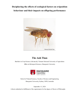Deciphering the effects of ecological factors on oviposition behaviour and their impacts on offspring performance