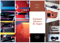 Expanded Interiors Re-Staged - Exhibition Guide