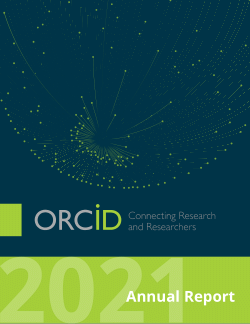 ORCID 2021 Annual Report