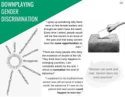 Everyday sexism cards