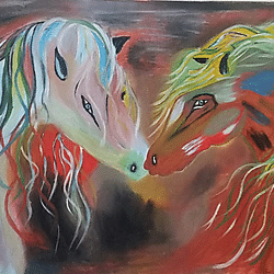 Covid Chronicles: Loving Horses