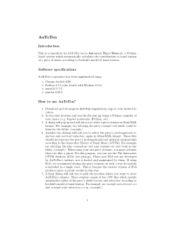 AuToTen: an automatic calculator of tension in tonal music