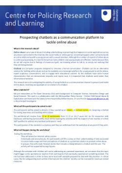 Recruitment and data collection forms for participatory design activity with children