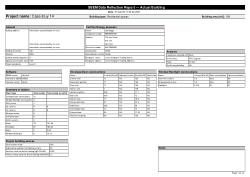 Outputs from energy models of three heritage buildings with a number of retrofits produced in SBEM