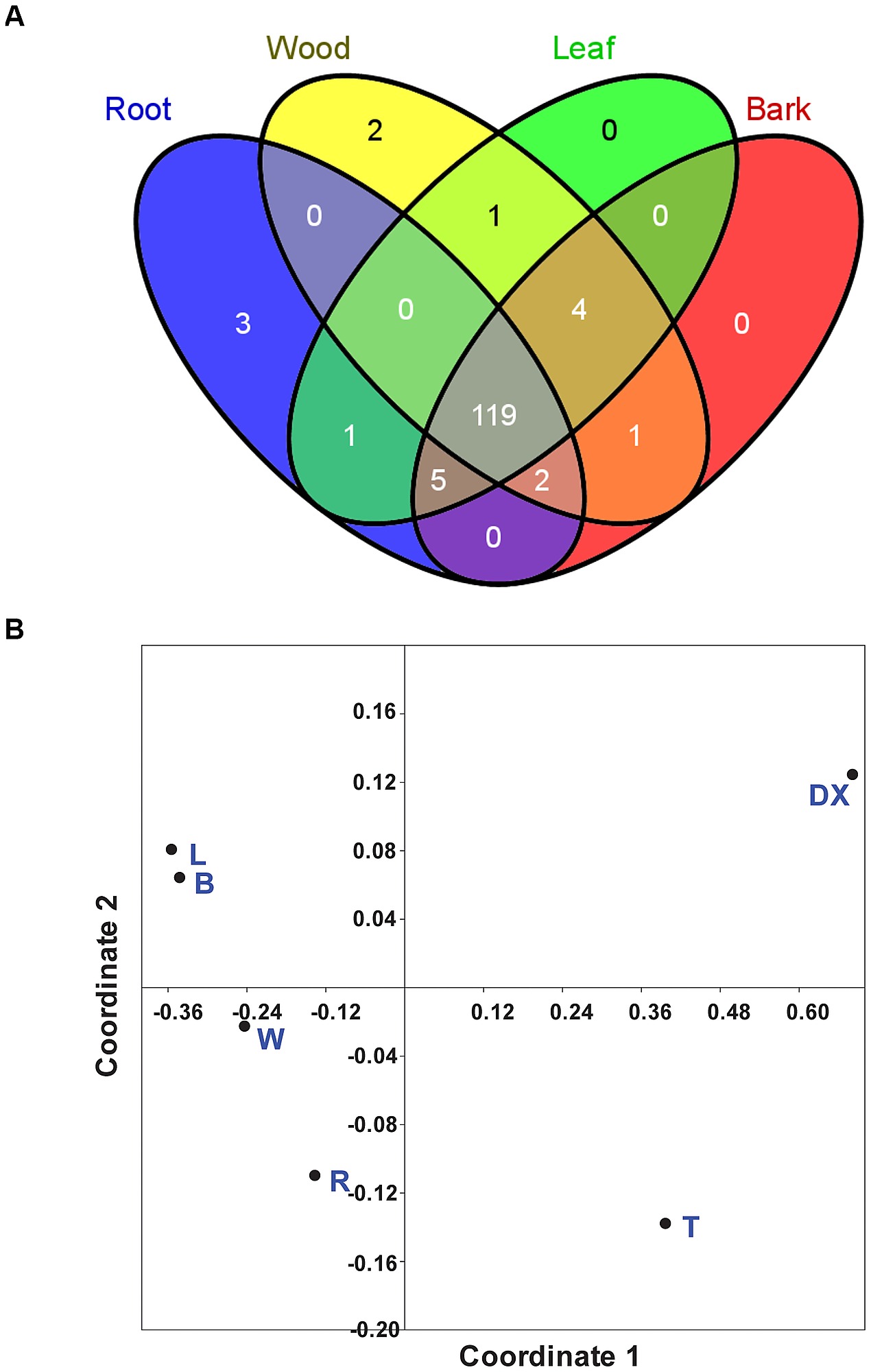 cis regulatory elements of nrt genes in p trichocarpa venny venn diagram