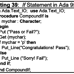 If statement in Ada.