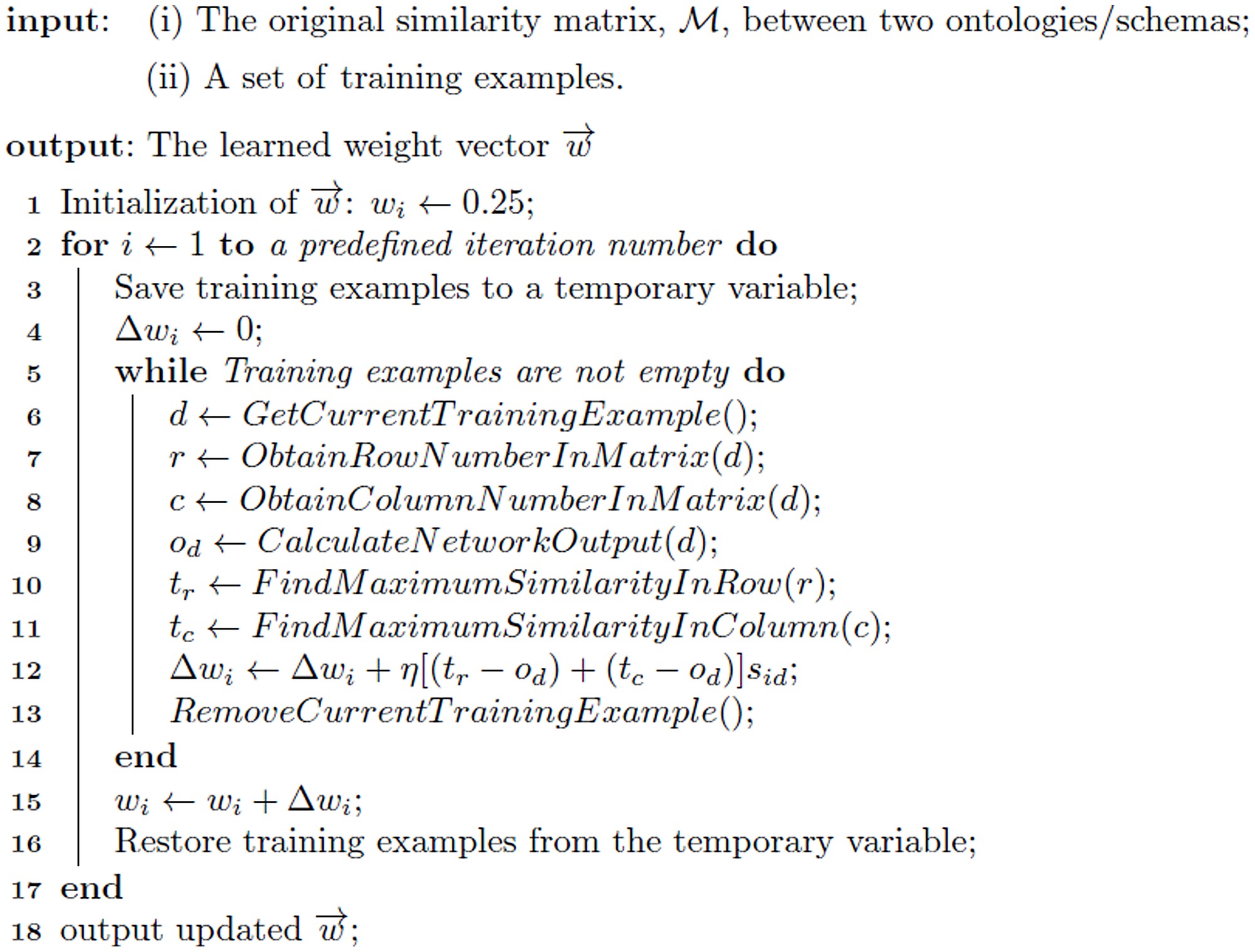 pseudocode
