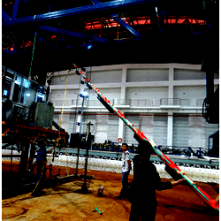 Riser model installed process.