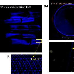 Device configuration of Aerisa 5350: (a) full view of DBD plasma