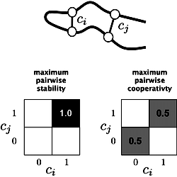 Examples of pairwise stability and pairwise cooperativity used in ...