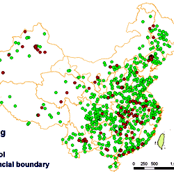 Spatial random sampling for the case-control design.