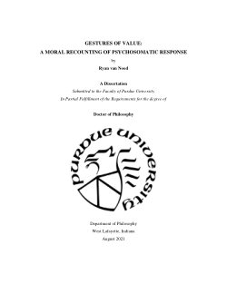 Gestures of Value: A moral recounting of psychosomatic response