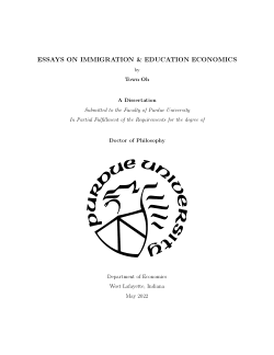 Essays on Immigration & Education Economics