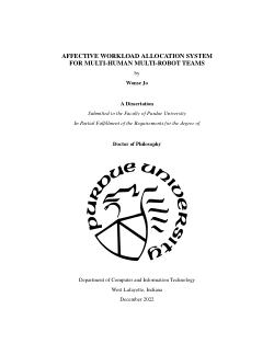 Affective Workload Allocation System For Multi-human Multi-robot Teams