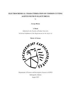 Electrochemical Characterization of Common Cutting Agents Found in Illicit Drugs